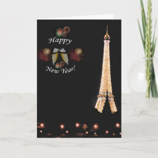 Cartes Pour Fêtes Annuelles Paris : Accueil du Nouvel An.
