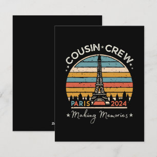 Cartes Pour Fêtes Annuelles Paris France - Souvenirs 2024
