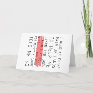 Cartes Pour Fêtes Annuelles parrain