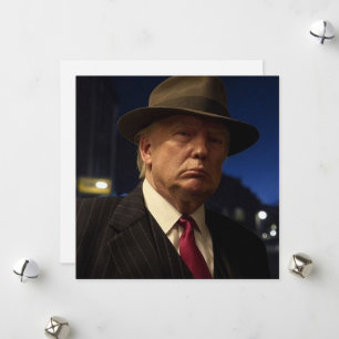 Cartes Pour Fêtes Annuelles Parrain de l'Amérique Don J. Trump