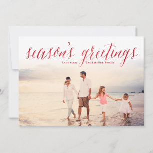 Cartes Pour Fêtes Annuelles Parties scintillant Bonnes Fêtes rouges Regarder p