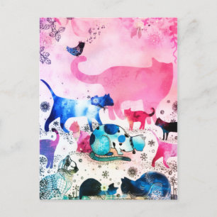 Cartes Pour Fêtes Annuelles Parties scintillant de la Maison de la fête du cha