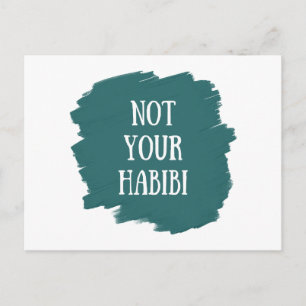 Cartes Pour Fêtes Annuelles Pas ton Habibi