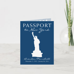 Cartes Pour Fêtes Annuelles Passeport d'hiver de New York City