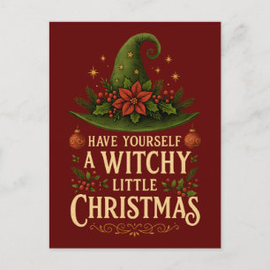 Cartes Pour Fêtes Annuelles Passez un Noël ensorcelé