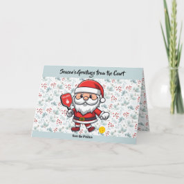Cartes Pour Fêtes Annuelles Pâte de Noël Père Noël