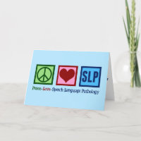 Pathologie du langage vocal Paix Amour SLP Bleu
