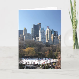 Cartes Pour Fêtes Annuelles Patinoire Central Park