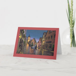 Cartes Pour Fêtes Annuelles Paul McGee "Christmas in Rothenburg"