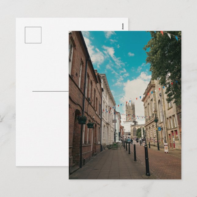 Cartes Pour Fêtes Annuelles Pays anglais (Devant / Derrière)