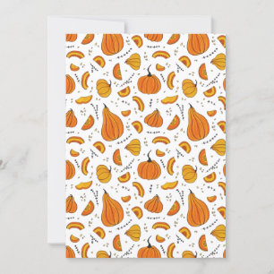 Cartes Pour Fêtes Annuelles Pays Rustique Automne Citrouille Automne
