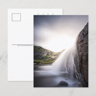 Cartes Pour Fêtes Annuelles Paysage de cascade photo