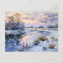 Cartes Pour Fêtes Annuelles Paysage de la rivière Havel