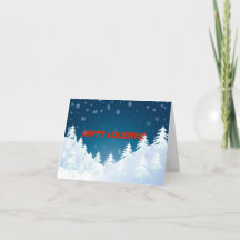 Paysage hivernal couvert de neige