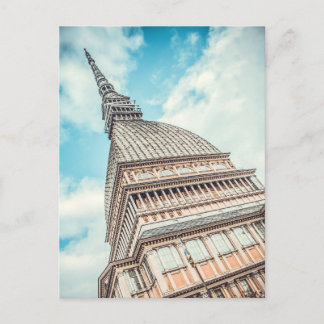 Cartes Pour Fêtes Annuelles Paysage urbain de Mole Antonelliana, Turin, Italie