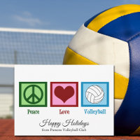 Peace Love Volleyball Personnalisable