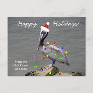 Cartes Pour Fêtes Annuelles Pélican étant prêt pour Noël