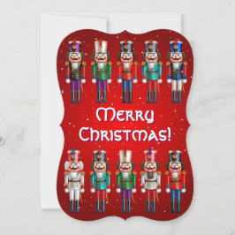 Cartes Pour Fêtes Annuelles Peloton de crackers de Noël