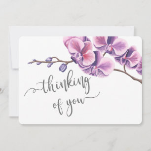Cartes Pour Fêtes Annuelles penser à vous condoléances endeuillée perte aimée