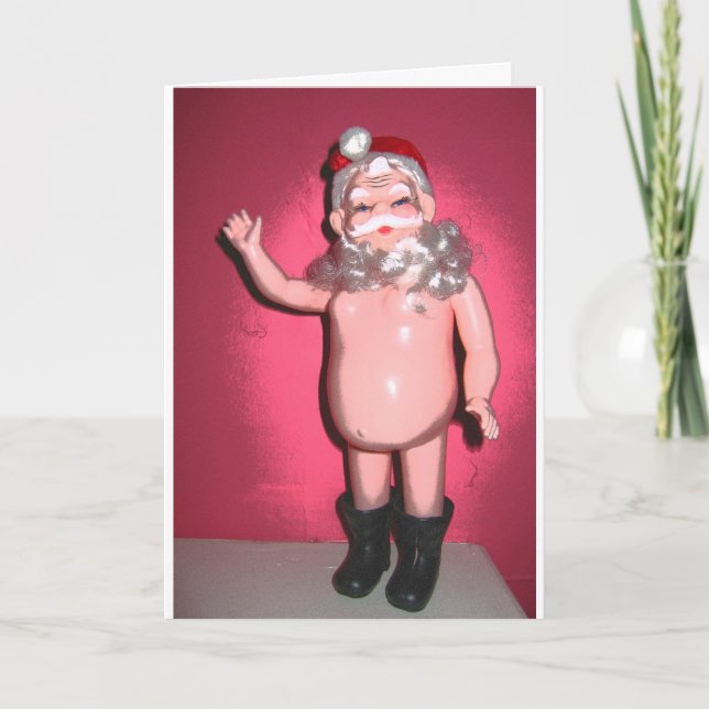 Cartes Pour Fêtes Annuelles Père Noël (Devant)