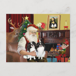 Cartes Pour Fêtes Annuelles Père Noël 2 Chin japonais
