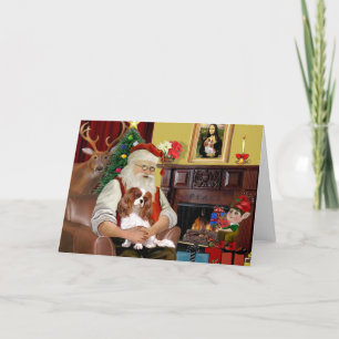 Cartes Pour Fêtes Annuelles père Noël Blenheim Cavalier