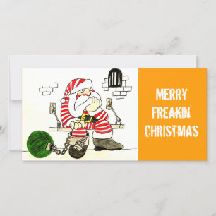 CARTES POUR FÊTES ANNUELLES PÈRE NOËL DE PRISON