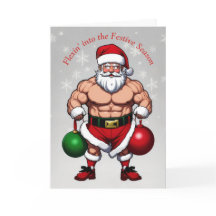 Père Noël drôle