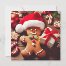 Père Noël en pain d'épices