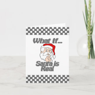 Cartes Pour Fêtes Annuelles Père Noël est réel