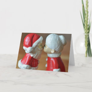 Cartes Pour Fêtes Annuelles Père Noël et Mme Claus