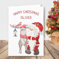 Père Noël et Reindeer Enfants personnalisés