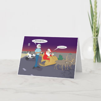 Cartes Pour Fêtes Annuelles Père Noël expédiant