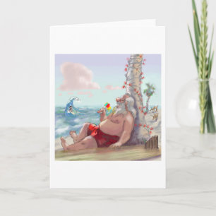 Cartes Pour Fêtes Annuelles père Noël IcE sHaVe