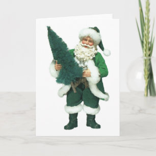 Cartes Pour Fêtes Annuelles Père Noël irlandaise