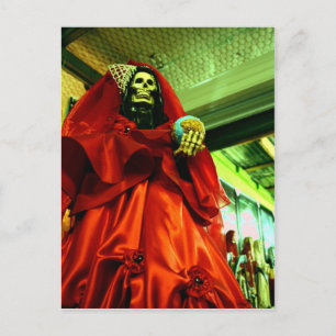 Cartes Pour Fêtes Annuelles Père Noël Muerte