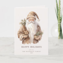 Père Noël Naturel Chaud Famille/Entreprise