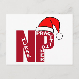 Cartes Pour Fêtes Annuelles père Noël NP Big Red - PRATICIEN DES INFIRMIÈRES