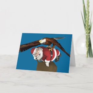 Cartes Pour Fêtes Annuelles père Noël Pourrait Venir Un Peu Plus Tard