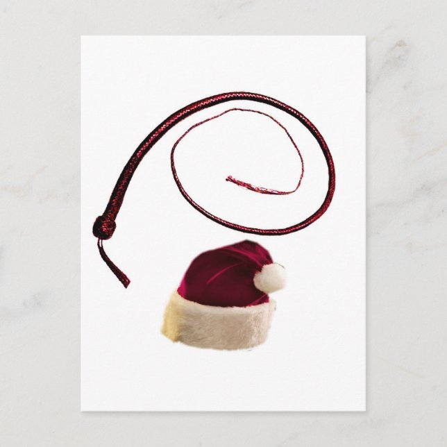 CARTES POUR FÊTES ANNUELLES PÈRE NOËL WHIP (Devant)
