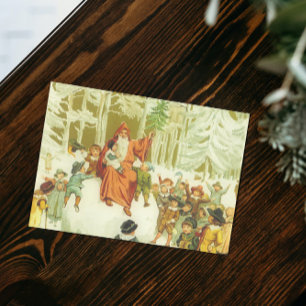 Cartes Pour Fêtes Annuelles Père victorien Noël