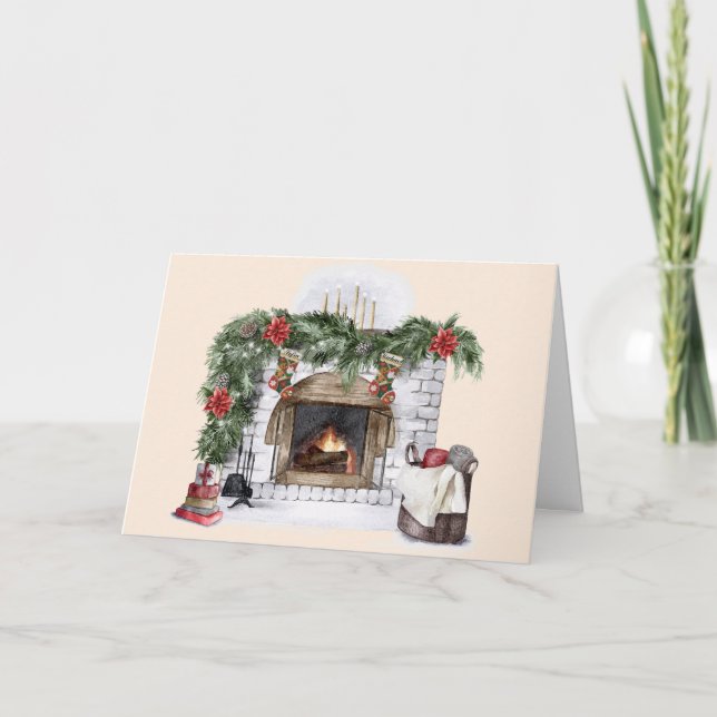 Cartes Pour Fêtes Annuelles Personnaliser les bas de Noël pour petits-enfants (Devant)