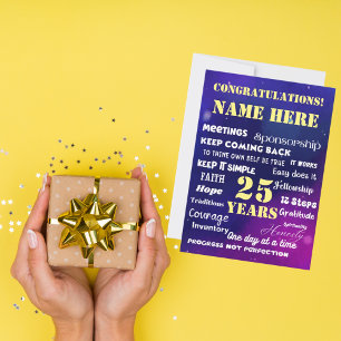 Cartes Pour Fêtes Annuelles Personnaliser les mots et les slogans de récupérat
