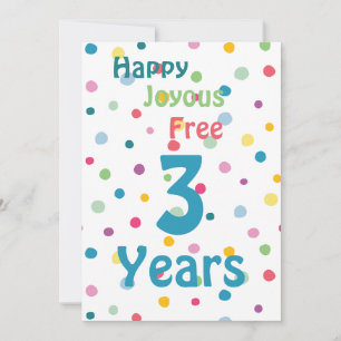 Cartes Pour Fêtes Annuelles Personnaliser l'étape importante - 12 Étapes Joyeu