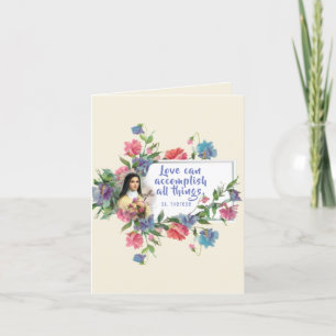 Cartes Pour Fêtes Annuelles Personnaliser Saint-Therese Saint-Valentin