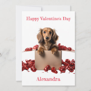 Cartes Pour Fêtes Annuelles Personnalisez la tasse de cheveux longs Valentine