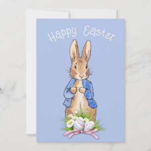 Cartes Pour Fêtes Annuelles Peter le lapin Joyeux salut de Pâques