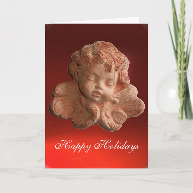 CARTES POUR FÊTES ANNUELLES PETIT ANGE FLORENTINE (Devant)
