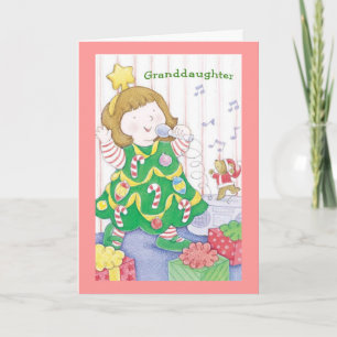 Cartes Pour Fêtes Annuelles Petite-fille