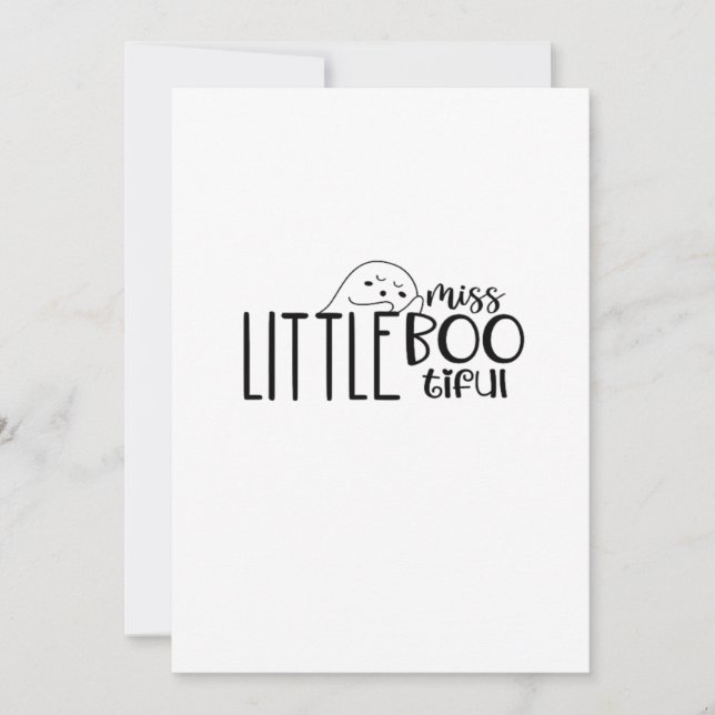 Cartes Pour Fêtes Annuelles Petite Mademoiselle Bootiful Rétro Classique (Devant)